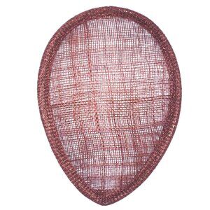 6876 Teardrop Sinamay Hat Fascinator Base Millinery Making Craft B057